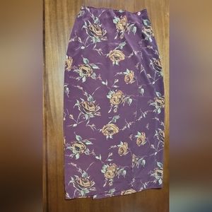Vintage FMX Maxi Wrap Skirt